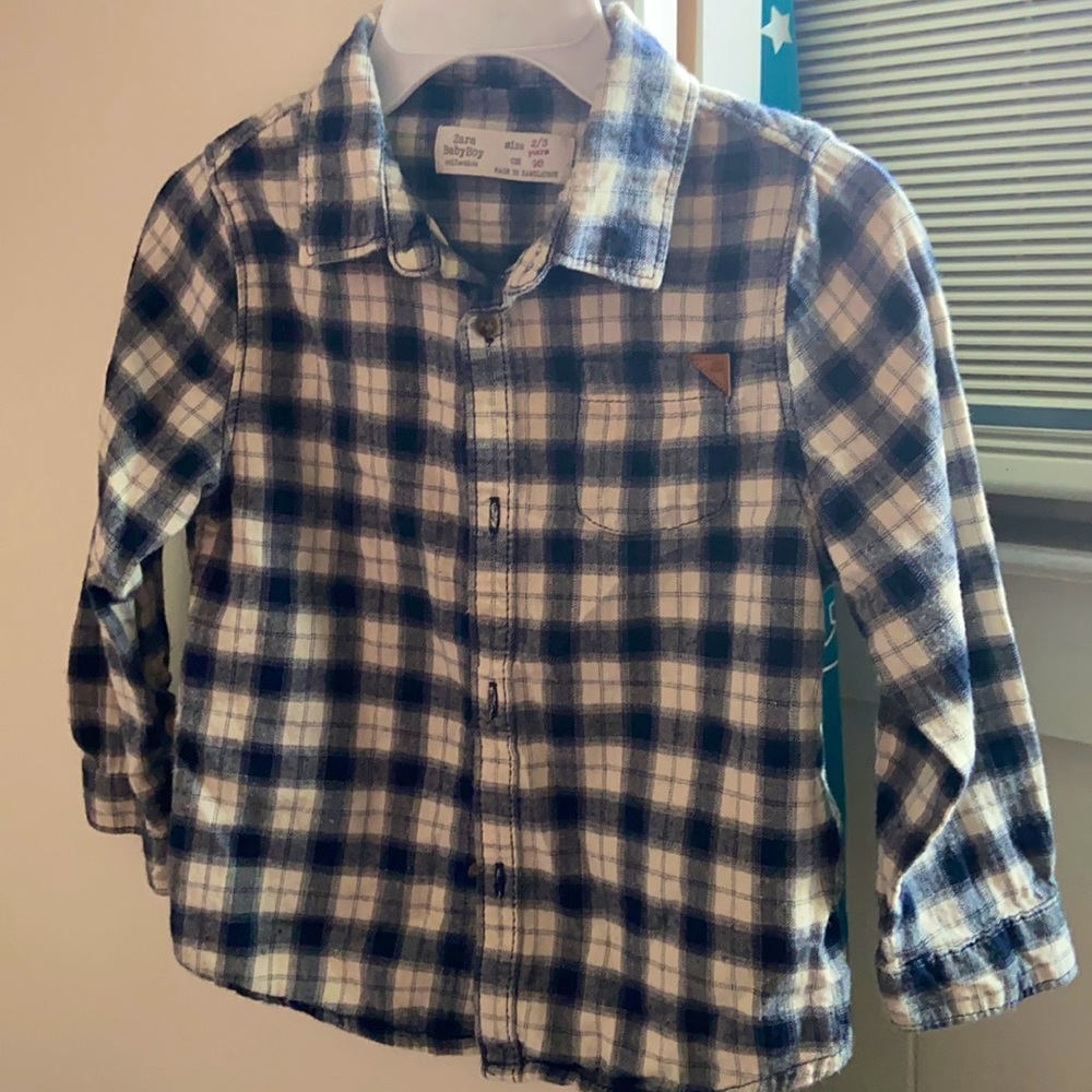 Zara BabyBoy Collection Button Down